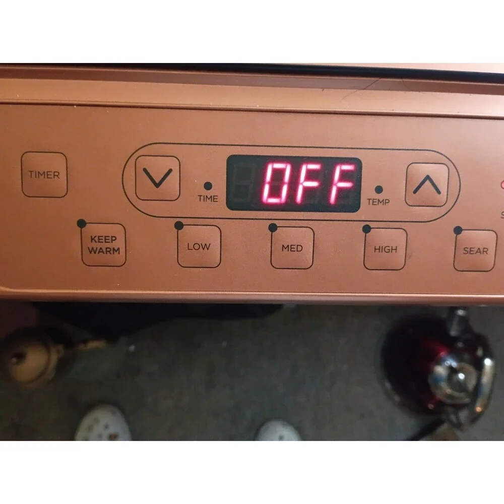 Copper Chef Induction Cooktop (Model KC16067-00300) Tested WORKS